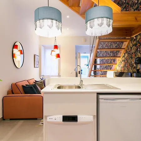 Apartmán Beautiful House With Patio In Heart! *